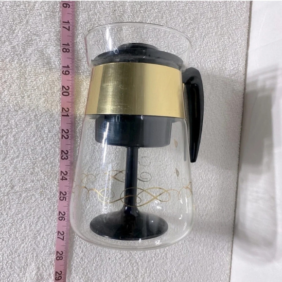 Vintage 1960’s Corning Glass Heat Resistant Glass 6 Cup Percolator - Picture 16 of 16